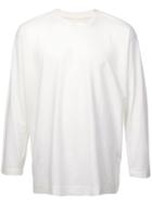 Homme Plissé Issey Miyake Long Sleeve T-shirt - White