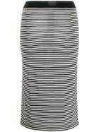 's Max Mara Striped Pencil Skirt - Blue