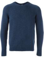 A.p.c. Classic Jumper, Men's, Size: Large, Blue, Alpaca/merino