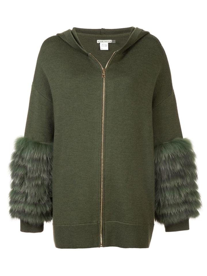 Alice+olivia Oversized Hoodie - Green