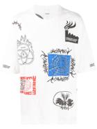 Doublet Printed Logos T-shirt - White