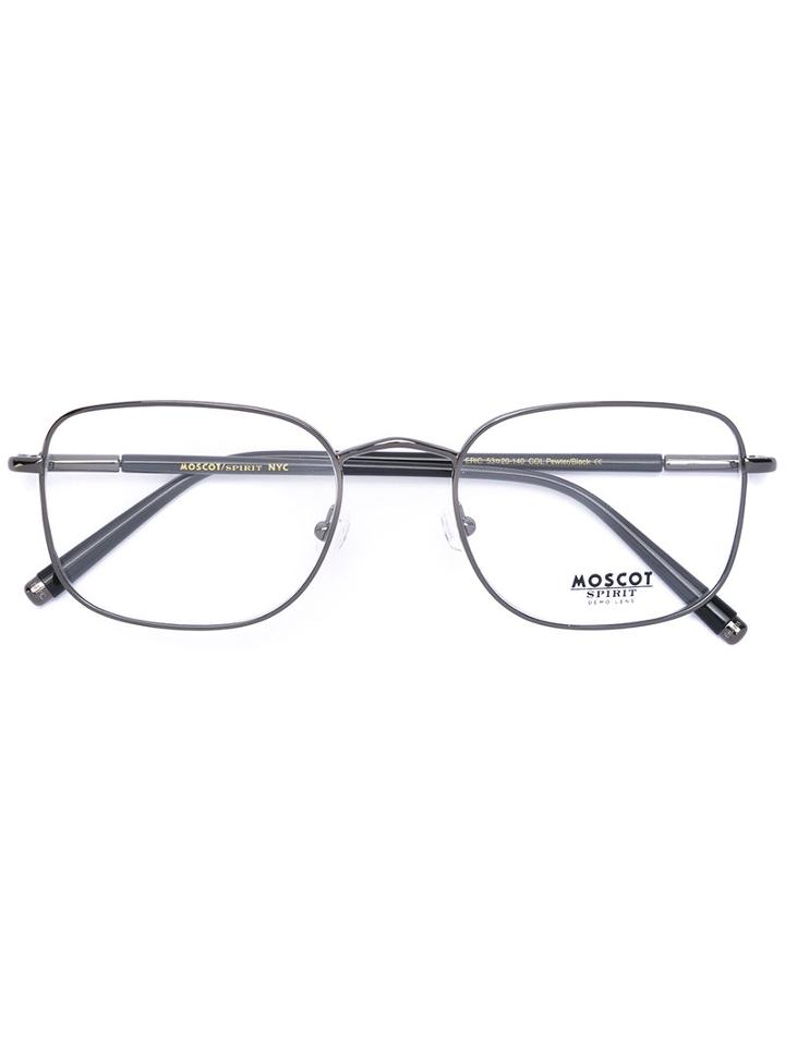 Moscot - 'eric' Glasses - Unisex - Acetate/metal (other) - 53, Grey, Acetate/metal (other)