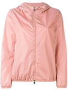 Moncler - Hooded Lightweight Jacket - Women - Polyamide - 0, Pink/purple, Polyamide