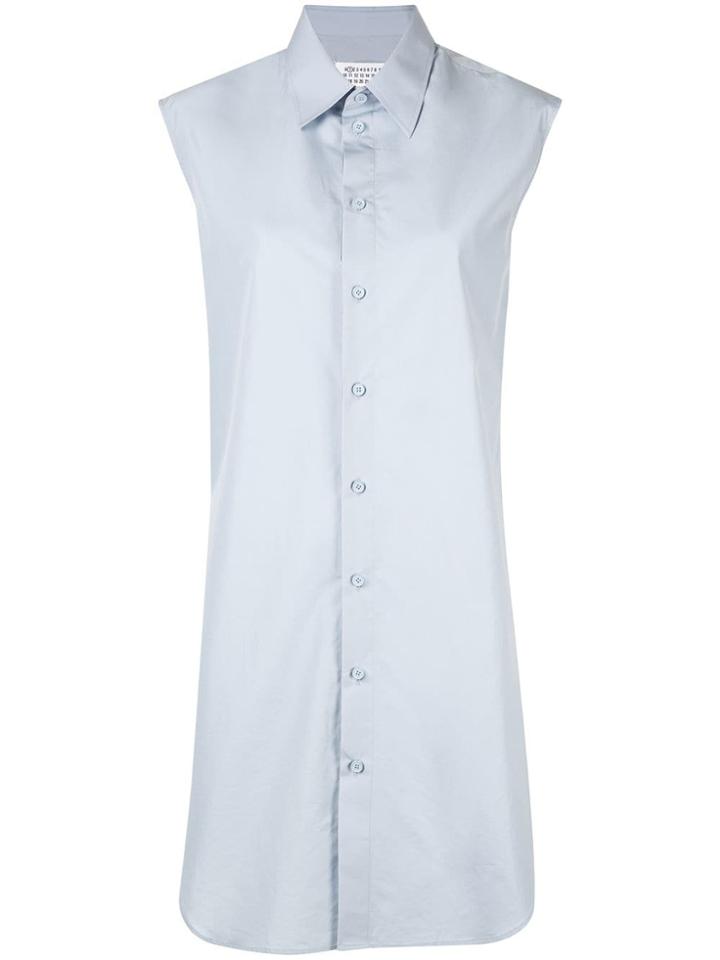 Maison Margiela Midi Shirt - Blue