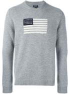 Woolrich 'womag' Pullover, Men's, Size: Medium, Grey, Wool