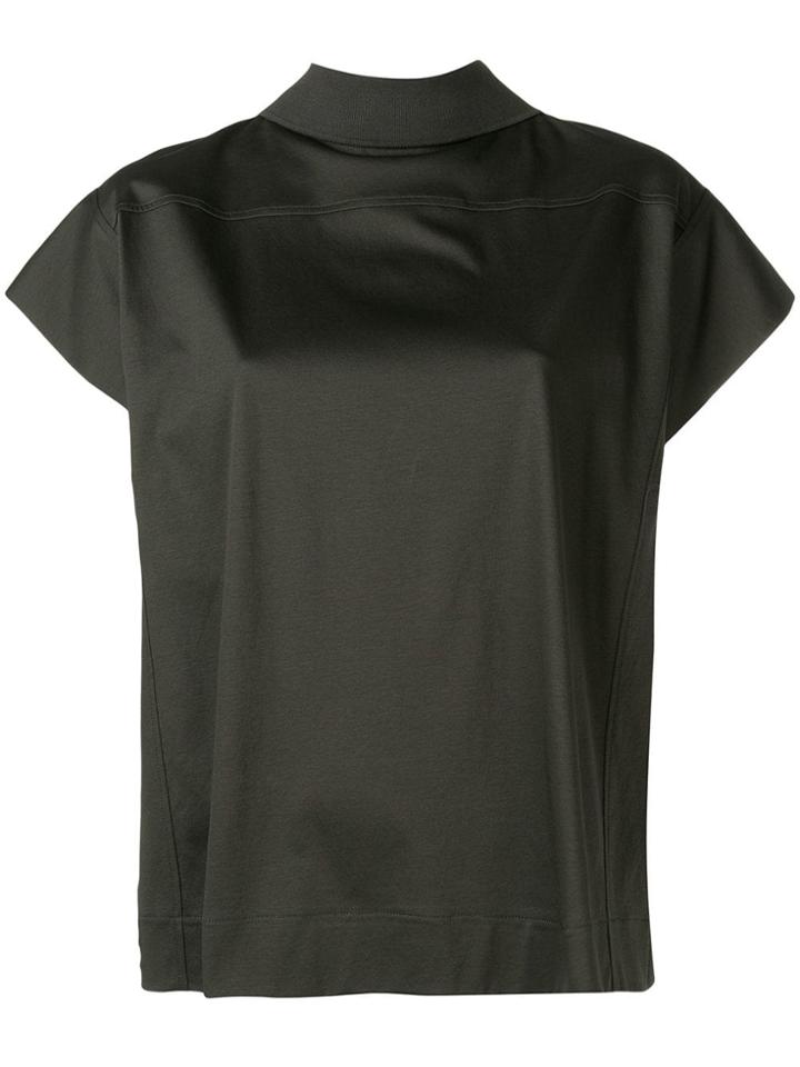Lemaire Ruched Drape Shirt - Grey
