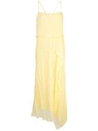 Michelle Mason Double Layer Dress - Yellow