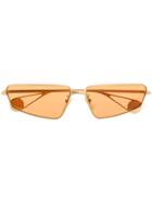 Gucci Eyewear Tinted Sunglasses - Gold