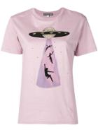 Alexa Chung Alien Abduction T-shirt - Pink