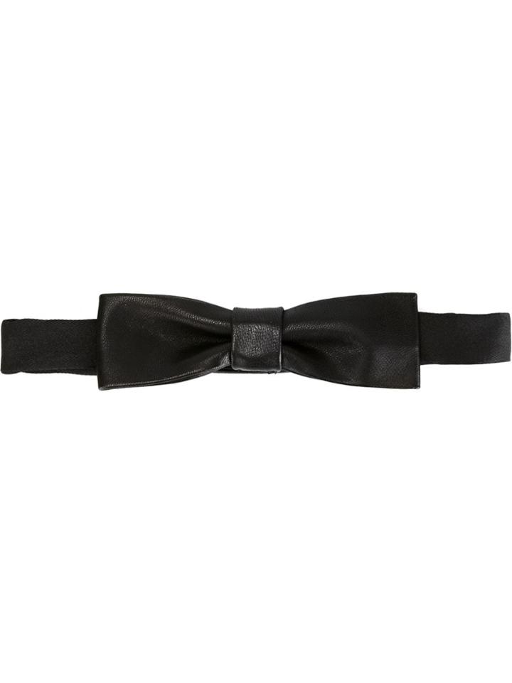 Dsquared2 Satin Effect Bow Tie - Black