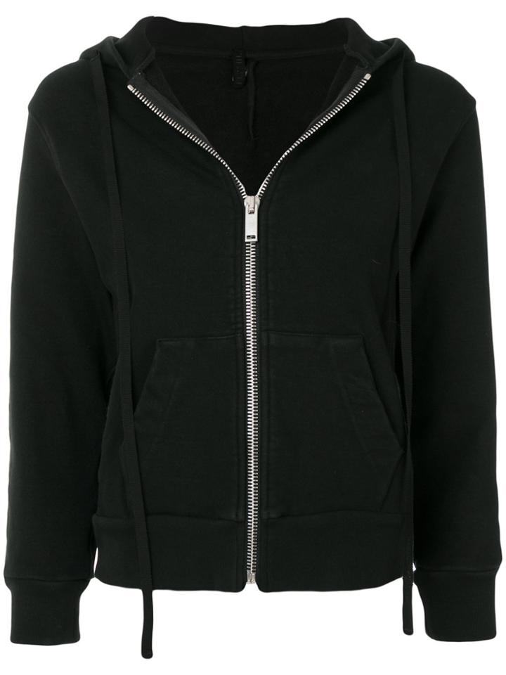 Unravel Project Zip-up Hoodie - Black
