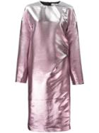 Jil Sander 'lurex' Dress, Women's, Size: 36, Pink/purple, Acetate/cotton/polyester/cupro