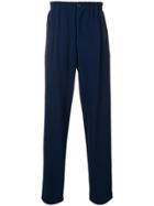 Giorgio Armani Elasticated Waistband Trousers - Blue
