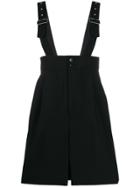 Comme Des Garçons Buckle Strap Playsuit - Black
