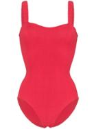 Hunza G Athena Nile Ribbed Swimsuit - Red