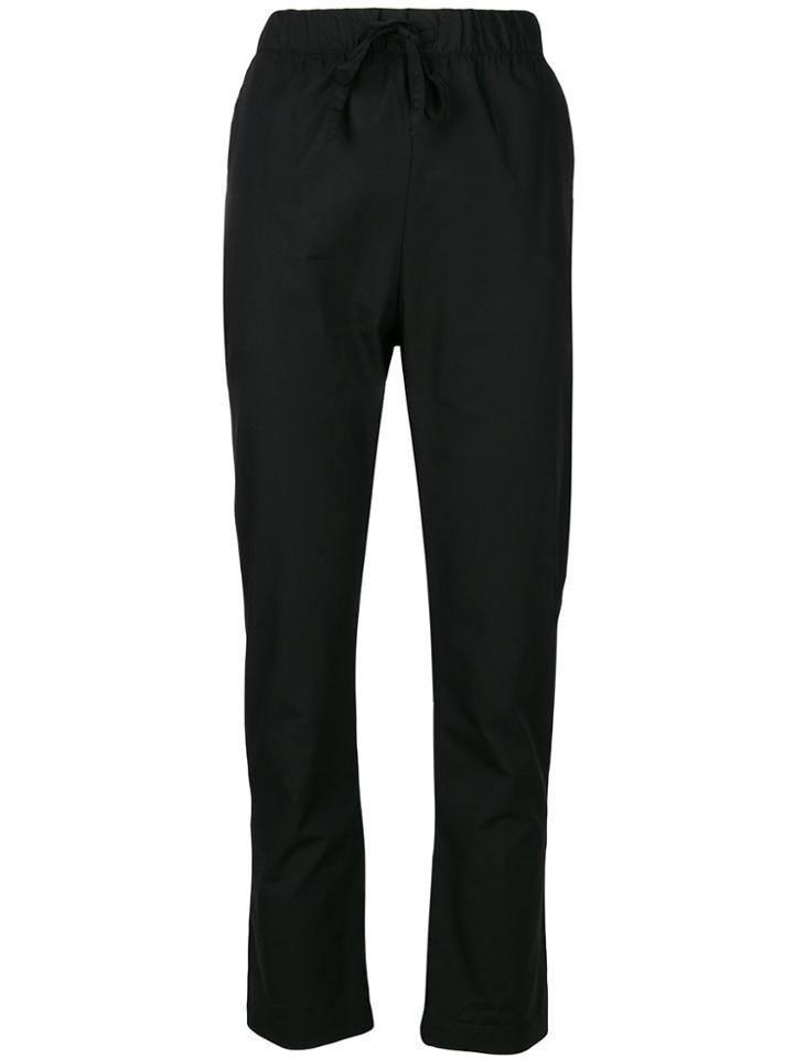 The White Briefs Chelsea Trousers - Black