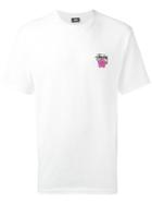 Stussy - Chest Print T-shirt - Men - Cotton - L, White, Cotton