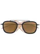 Thom Browne Eyewear Tb-808 Sunglasses - Black