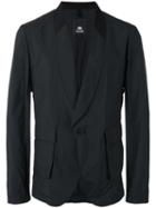 Tom Rebl Shawl Lapel Blazer, Men's, Size: 50, Black, Linen/flax/polyester/spandex/elastane/viscose