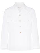 Maison Margiela Military Shirt Jacket - White