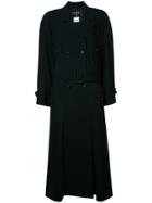 Chanel Vintage Long Coat - Black