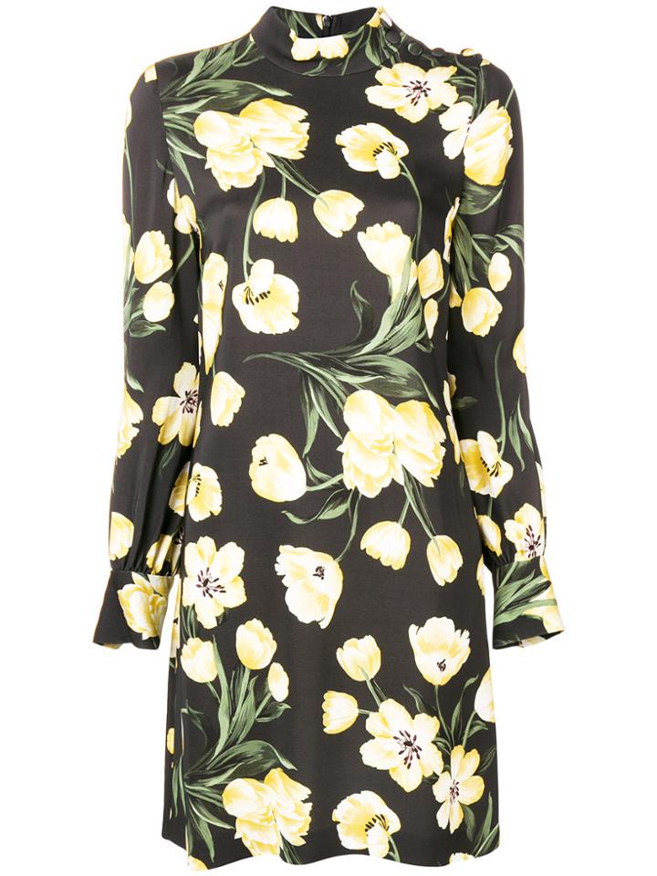 Goat Garland Dress - Black