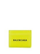 Balenciaga Everyday Logo Cardholder - Yellow