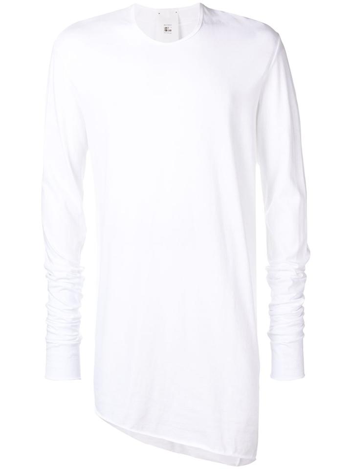 Lost & Found Ria Dunn Long-sleeve Asymmetric T-shirt - White