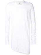 Lost & Found Ria Dunn Long-sleeve Asymmetric T-shirt - White