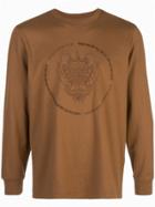 Supreme Embroidered Crest T-shirt - Brown