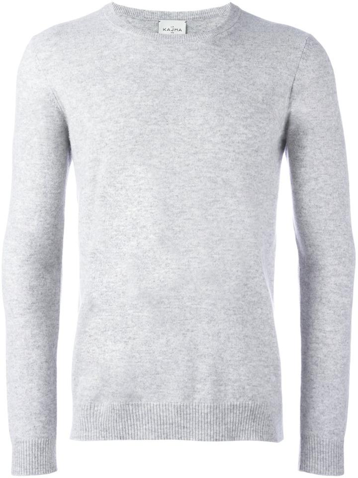 Le Kasha Cashmere 'panarea' Jumper, Adult Unisex, Size: Small, Grey, Cashmere