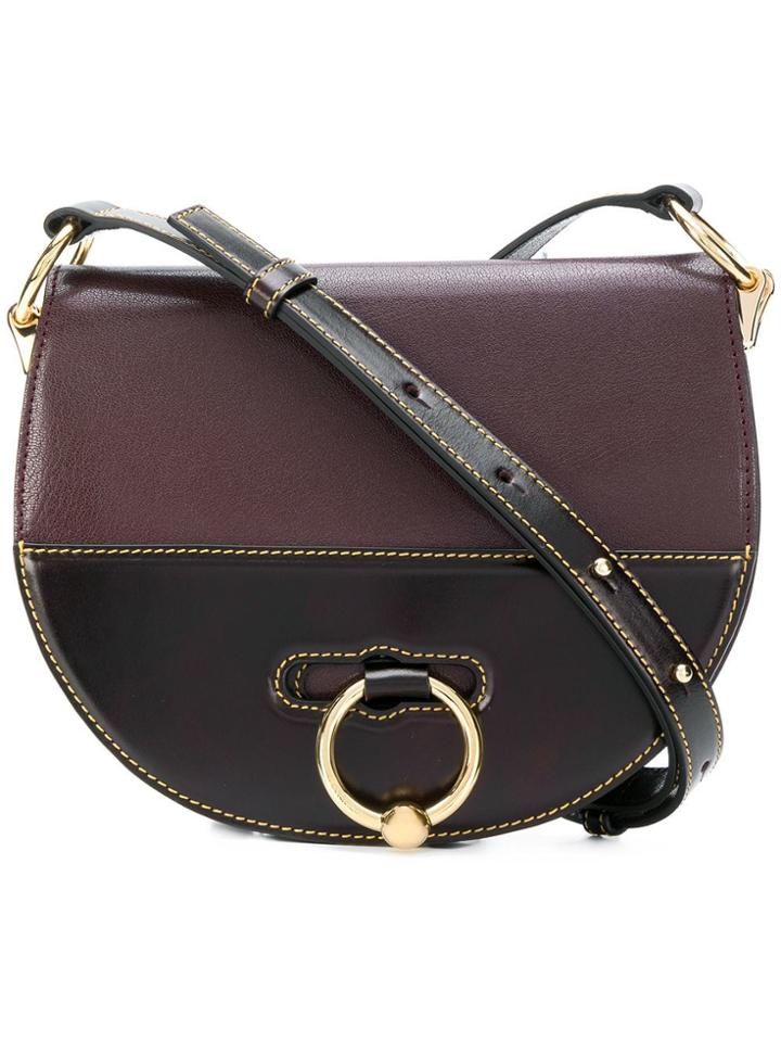 Jw Anderson Latch Bag - Pink & Purple