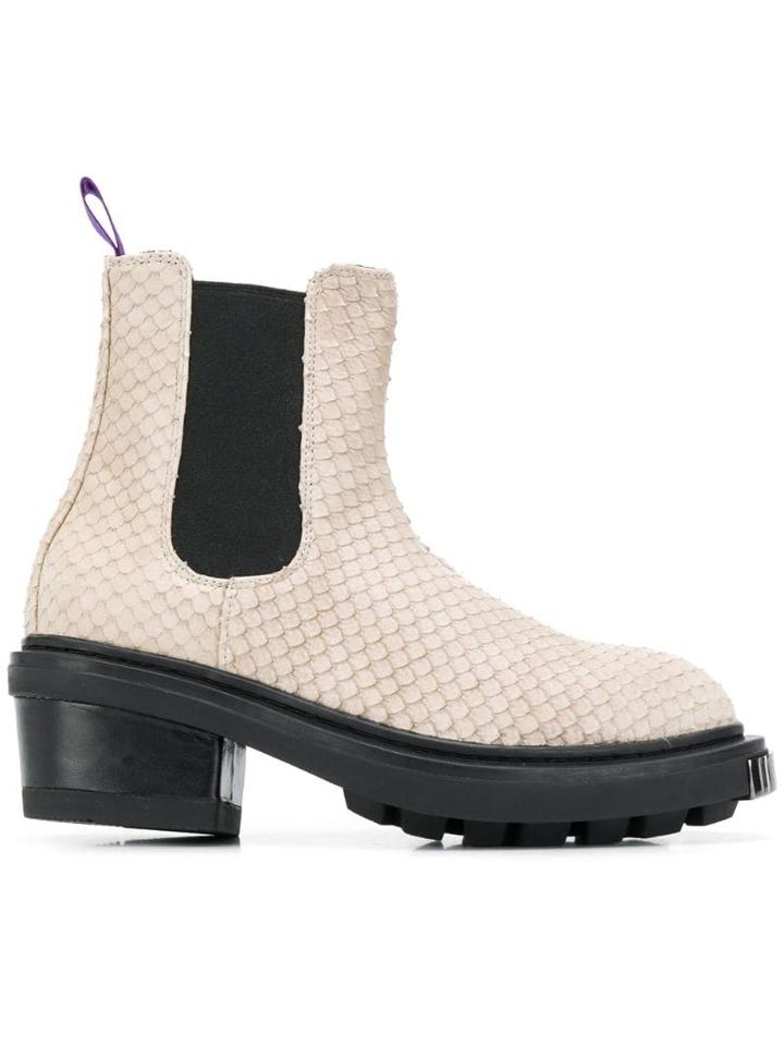 Eytys Side Panel Boots - Neutrals