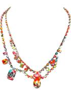 Tom Binns 'riot Of Colour' Asymetrical Necklace