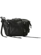 Mcq Alexander Mcqueen Loveless Mini Hobo Shoulder Bag, Women's, Black, Leather