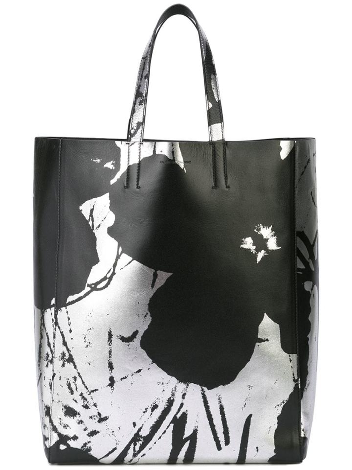 Calvin Klein 205w39nyc Printed Tote Bag - Black