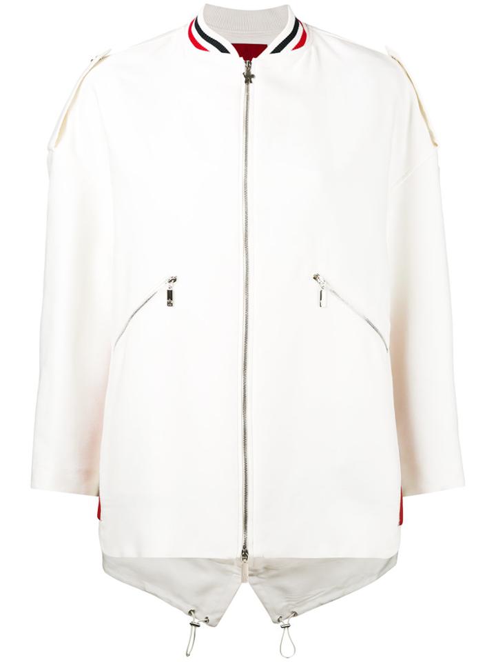Moncler Gamme Rouge 'piene B' Jacket - Nude & Neutrals