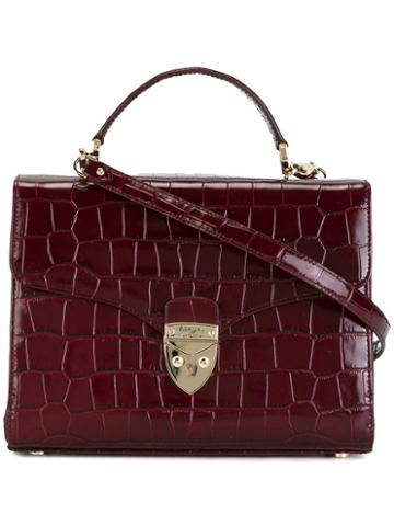Aspinal Top Handle Crossbody Bag, Women's, Red, Leather