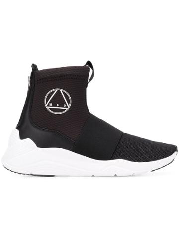 Mcq Alexander Mcqueen Hikaru High Sock Sneakers - Black