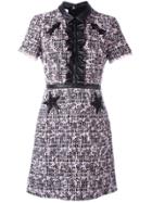 Giamba Tweed Shortsleeved Dress - Multicolour