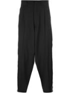 Ports 1961 Stripe Appliqué Drop-crotch Trousers