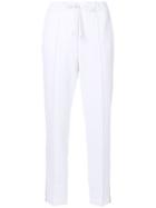 Cambio Tapered Track Pants - White