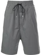 Brandblack Drawstring Shorts, Men's, Size: Small, Grey, Polyethylene/polyester
