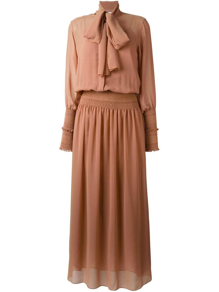 See By Chloé Pussy Bow Maxi Dress