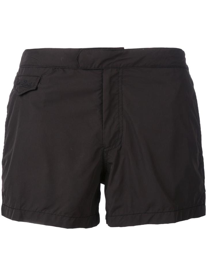 Mc2 Saint Barth - Harry Swim Shorts - Men - Polyamide/polyester/spandex/elastane - Xl, Black, Polyamide/polyester/spandex/elastane