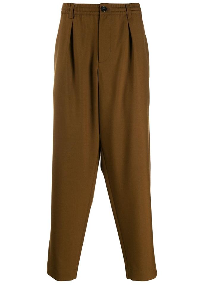 Marni Wide Leg Trousers - Brown