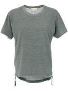 Andrea Bogosian Printed Asymmetric T-shirt - Grey