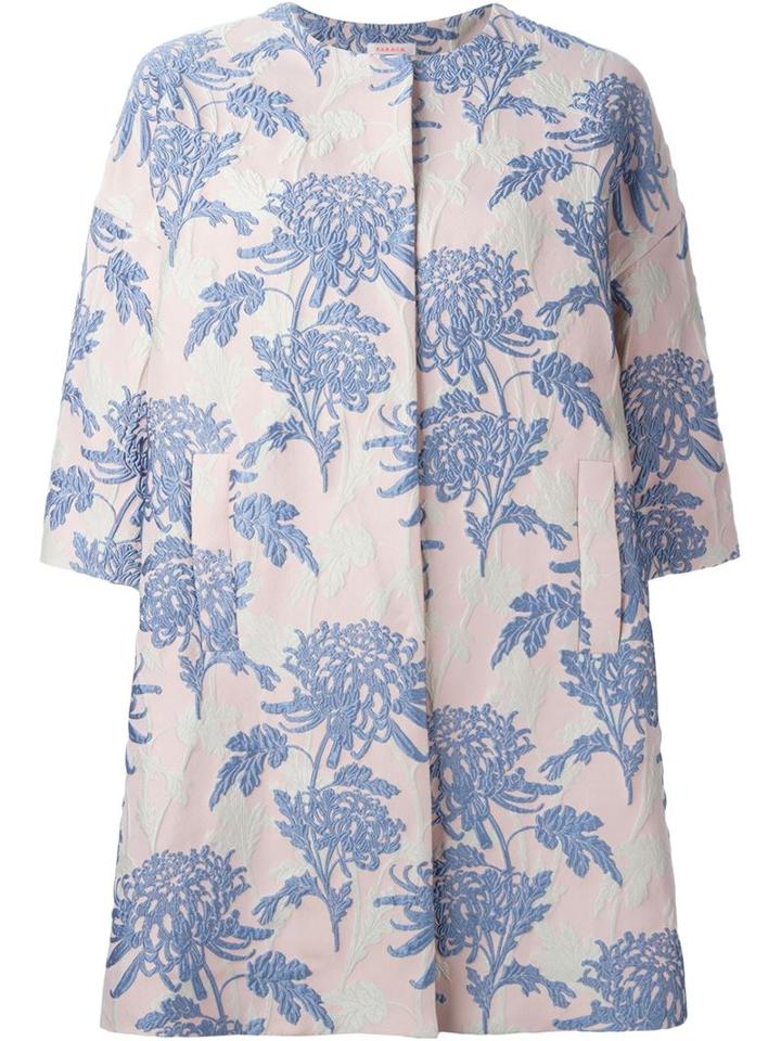 P.a.r.o.s.h. 'pacific' Coat, Women's, Size: Medium, Pink/purple, Silk/polyamide/polyester