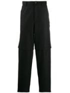 Comme Des Garçons Shirt Zip-off Trousers - Black