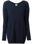 Kristensen Du Nord - Crew Neck Jumper - Women - Cashmere - 1, Women's, Blue, Cashmere